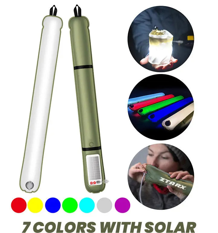🌌 2025 Hit Produkte! 💡 Wiederaufladbar LED - Aufpumpbare Campinglichter 🏕️ Wasserfest & Langlebig 💧 cetaut