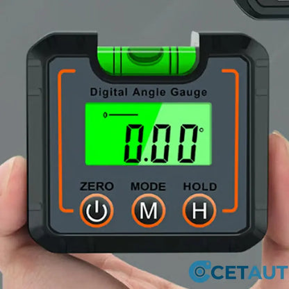 0-360° digitaler, magnetischer, elektronischer Winkelmesser cetaut