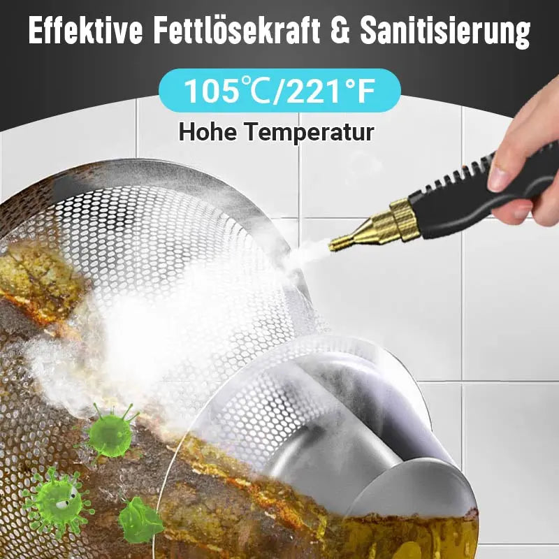 🔥2025 neuer, verbesserter heißer Verkauf🔥2500W-Handdruck-Hochtemperatur-Dampfreinigungsmaschine cetaut