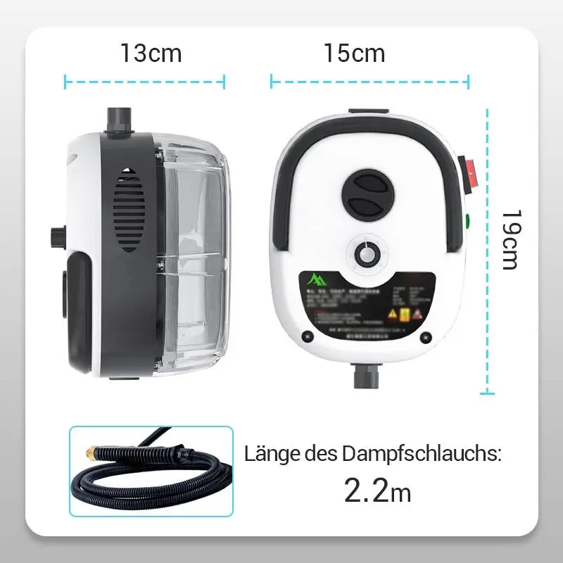 🔥2025 neuer, verbesserter heißer Verkauf🔥2500W-Handdruck-Hochtemperatur-Dampfreinigungsmaschine cetaut