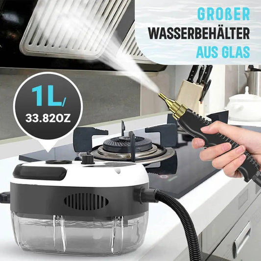 🔥 49% RABATT! 💨 INDUSTRIE-DAMPFREINIGER 2500W - Chemiefreie Desinfektion & Fettlösung, Ideal für Küchen, Klimaanlagen und Maschinen, UL-Zertifiziert 🌟🧼