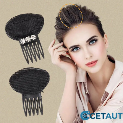 Invisible Traceless Hair Root Fluffy High Top Hair Pad Clip cetaut