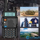 UV-5R Amateurfunkgerät mit großer Reichweite UV5R Funkgerät mit Dualband cetaut