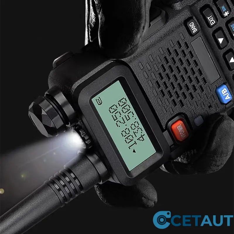UV-5R Amateurfunkgerät mit großer Reichweite UV5R Funkgerät mit Dualband cetaut