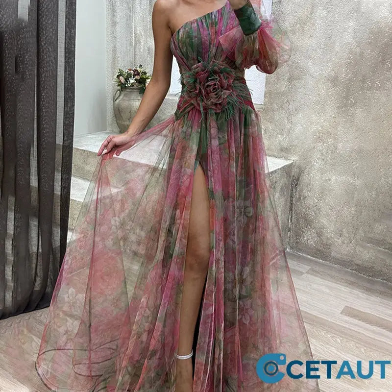 ⏳Begrenzte Zeit 50% Rabatt💥🌸Frühjahrs-Specials🌸 Damen Tüll Unregelmäßiges Kleid Kleider cetaut