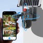 🎥 Solar-Domekamera mit drei Objektiven und 360° Rundumsicht ✈️ Kostenloser Versand cetaut