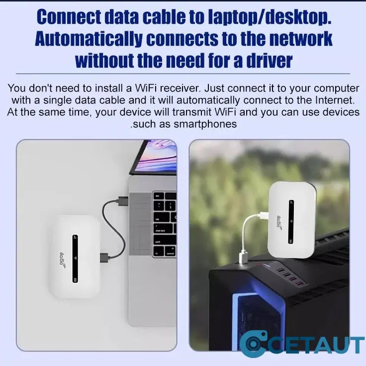 🔥 2025 Heißer Verkauf 🔥 4G/5G Pocket Mobile WiFi Router (50% OFF) cetaut