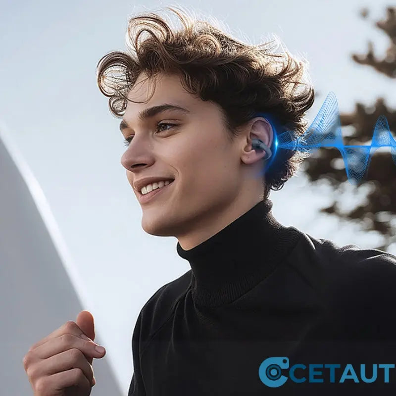 Headset mit Ohrclip und intelligentem Farbbildschirm für intelligente Übersetzungen cetaut