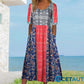 🔥50% OFF🌸✨ Elegantes Kleid mit böhmischem Muster für Frauen cetaut
