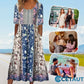 🔥50% OFF🌸✨ Elegantes Kleid mit böhmischem Muster für Frauen cetaut