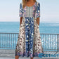 🔥50% OFF🌸✨ Elegantes Kleid mit böhmischem Muster für Frauen cetaut