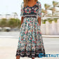 🔥50% OFF🌸✨ Elegantes Kleid mit böhmischem Muster für Frauen cetaut