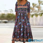 🔥50% OFF🌸✨ Elegantes Kleid mit böhmischem Muster für Frauen cetaut