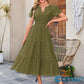 💃 Damen Sommer 2025 Casual Midi Maxi Kleider 💞 cetaut
