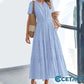 💃 Damen Sommer 2025 Casual Midi Maxi Kleider 💞 cetaut