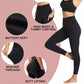 Figurformende High-Waist-Trainingsleggings zur Po-Lifting und Bauchweg mit Seitentasche cetaut