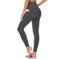 Figurformende High-Waist-Trainingsleggings zur Po-Lifting und Bauchweg mit Seitentasche cetaut