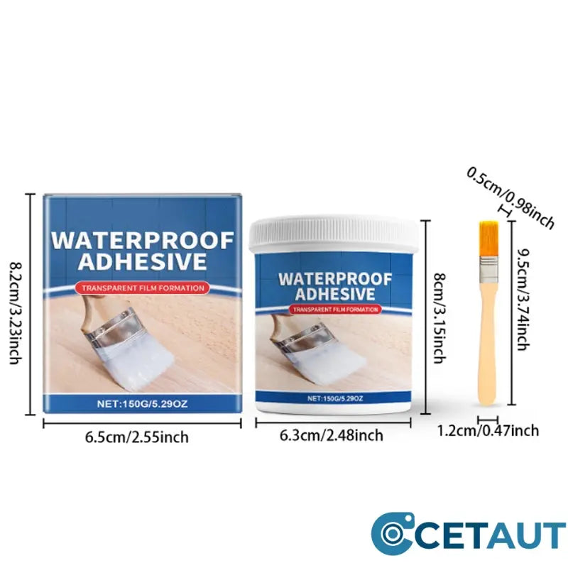 🏠Kaufen Sie 3 und geben Sie 2💦Vielseitiger, schnell trocknender, transparenter, wasserfester Klebstoff cetaut