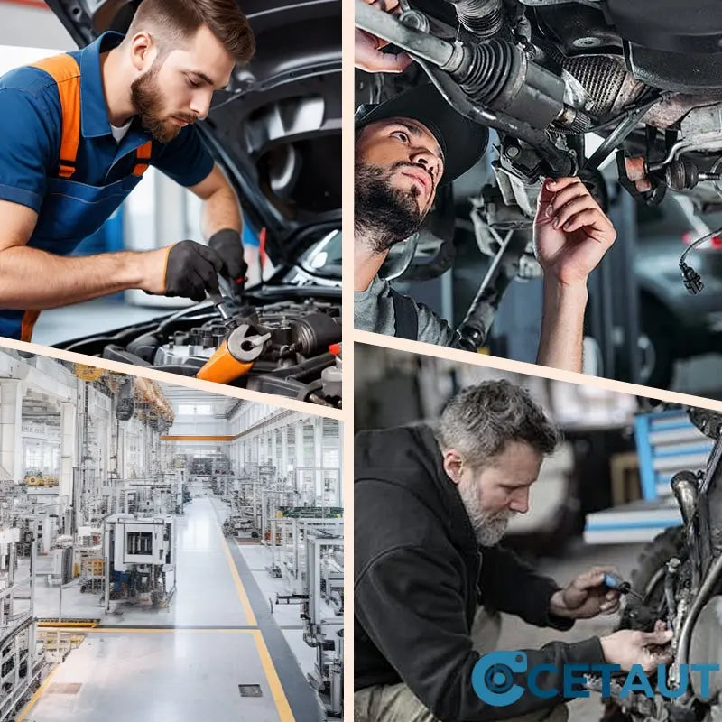 Generator-Riemenscheiben-Ausbauwerkzeugsatz mit Organizer（50% OFF） cetaut