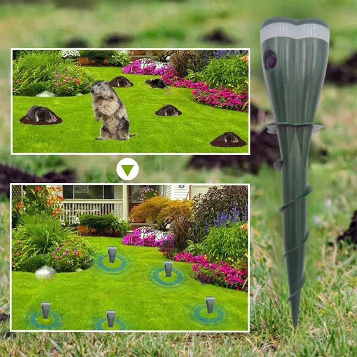 🌸 Hot Sale 57% Rabatt ☘️ Solarbetrieben wasserdicht Schraube Mole Abwehrmittel cetaut