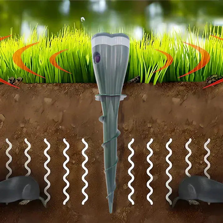 🌸 Hot Sale 57% Rabatt ☘️ Solarbetrieben wasserdicht Schraube Mole Abwehrmittel cetaut