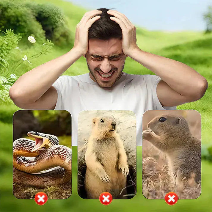 🌸 Hot Sale 57% Rabatt ☘️ Solarbetrieben wasserdicht Schraube Mole Abwehrmittel cetaut