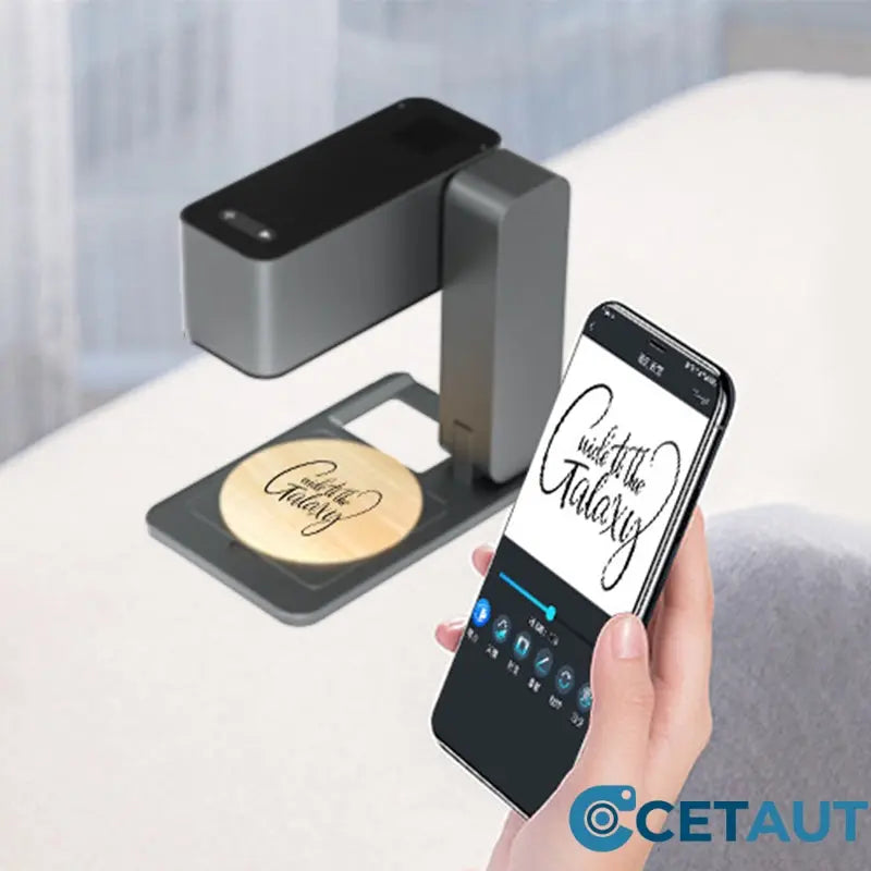 🔥KOSTENLOSER VERSAND & DIY🔥 Präzision trifft Portabilität: Ihr mobiler Industriestandard-Mini-Lasergravierer cetaut
