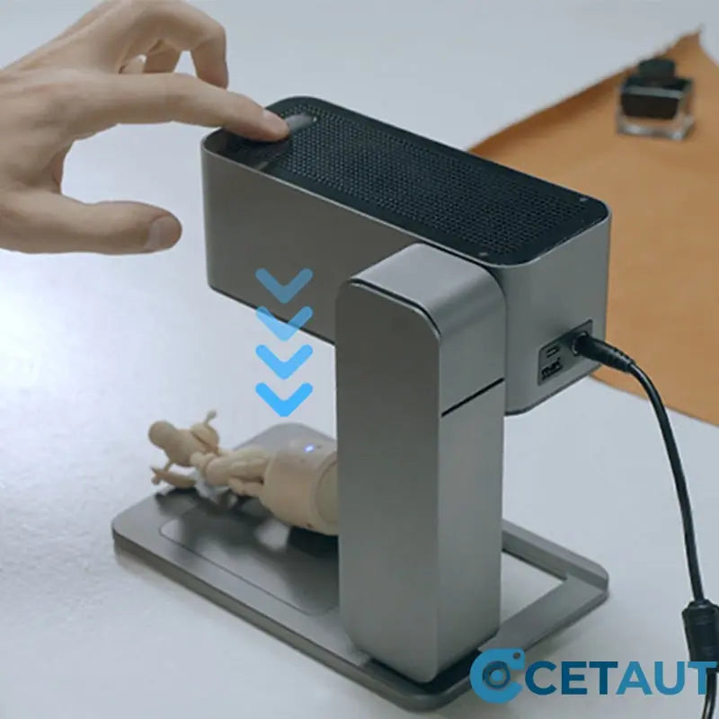 🔥KOSTENLOSER VERSAND & DIY🔥 Präzision trifft Portabilität: Ihr mobiler Industriestandard-Mini-Lasergravierer cetaut