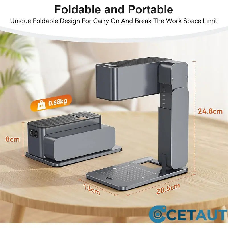 🔥KOSTENLOSER VERSAND & DIY🔥 Präzision trifft Portabilität: Ihr mobiler Industriestandard-Mini-Lasergravierer cetaut