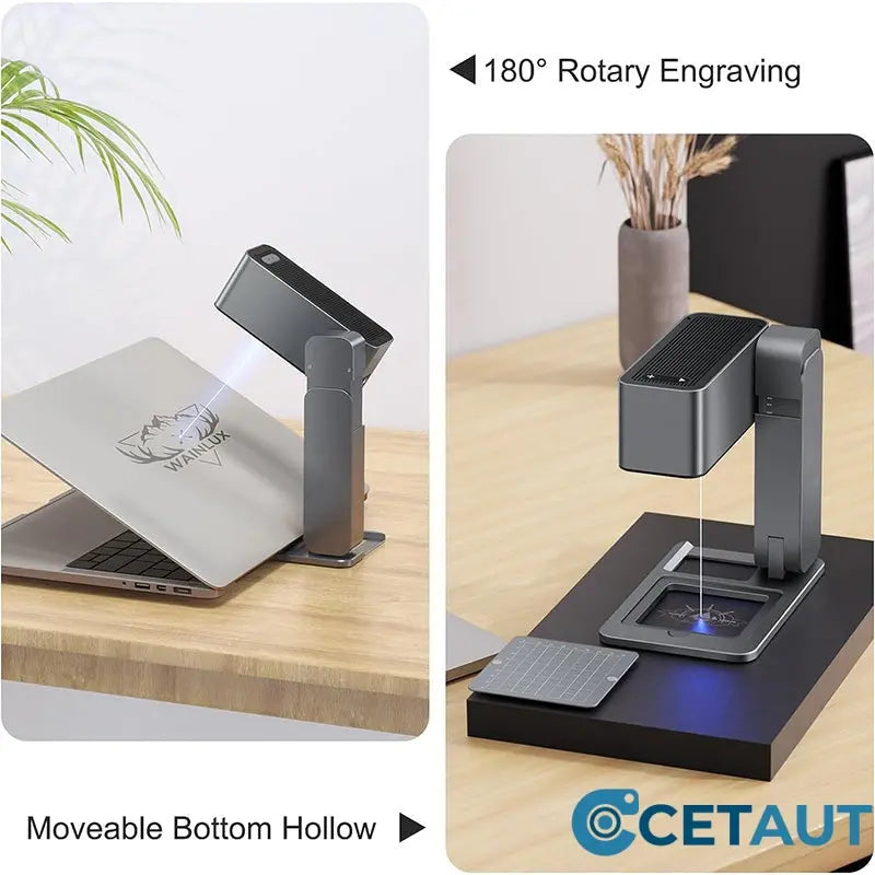 🔥KOSTENLOSER VERSAND & DIY🔥 Präzision trifft Portabilität: Ihr mobiler Industriestandard-Mini-Lasergravierer cetaut