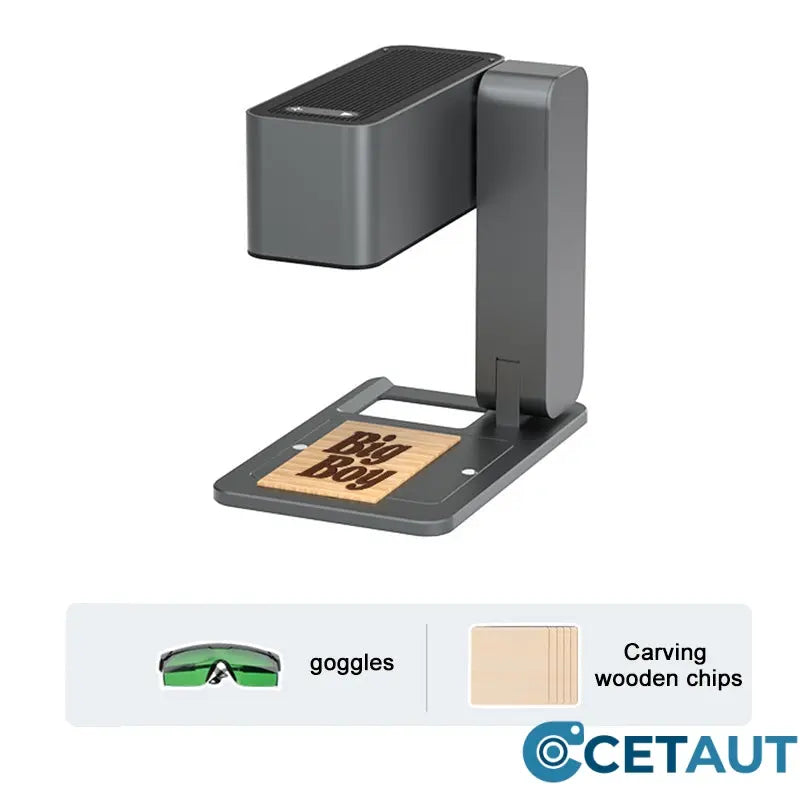 🔥KOSTENLOSER VERSAND & DIY🔥 Präzision trifft Portabilität: Ihr mobiler Industriestandard-Mini-Lasergravierer cetaut