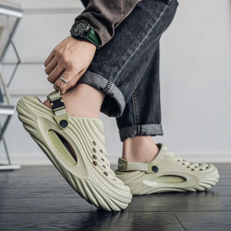 🔥✨ Sommer-Finale – Ausgewählte Styles stark reduziert🔥Atmungsaktive, leichte und rutschfeste Unisex-Crocs cetaut