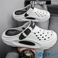 ✈️Atmungsaktive Slip-On-Sandalen für Herren👣Zwei Arten, ein Paar Schuhe zu tragen👣 cetaut