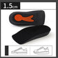 👟 Anti-Rutsch Höhenerhöhende Einlegesohlen (1.5-3.5cm) | Dual Protection + Snail Silicon | Waschbar & Ergonomisch cetaut