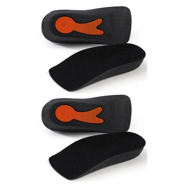 👟 Anti-Rutsch Höhenerhöhende Einlegesohlen (1.5-3.5cm) | Dual Protection + Snail Silicon | Waschbar & Ergonomisch cetaut