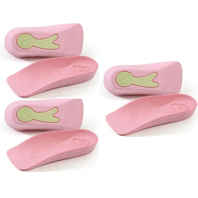 👟 Anti-Rutsch Höhenerhöhende Einlegesohlen (1.5-3.5cm) | Dual Protection + Snail Silicon | Waschbar & Ergonomisch cetaut