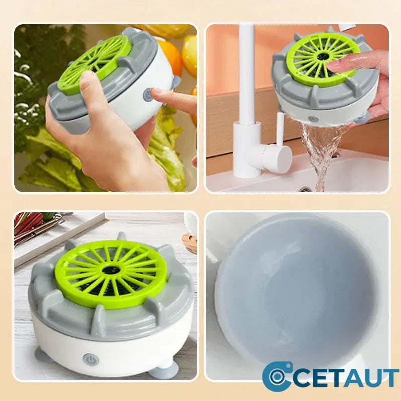 Pestizide? Keime? Weg damit! für 100% sichere Lebensmittel🍉🥬 Effiziente tragbare Obst- und Gemüsewaschmaschinen cetaut