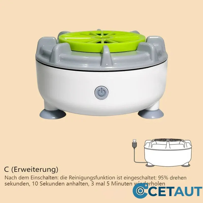 Pestizide? Keime? Weg damit! für 100% sichere Lebensmittel🍉🥬 Effiziente tragbare Obst- und Gemüsewaschmaschinen cetaut