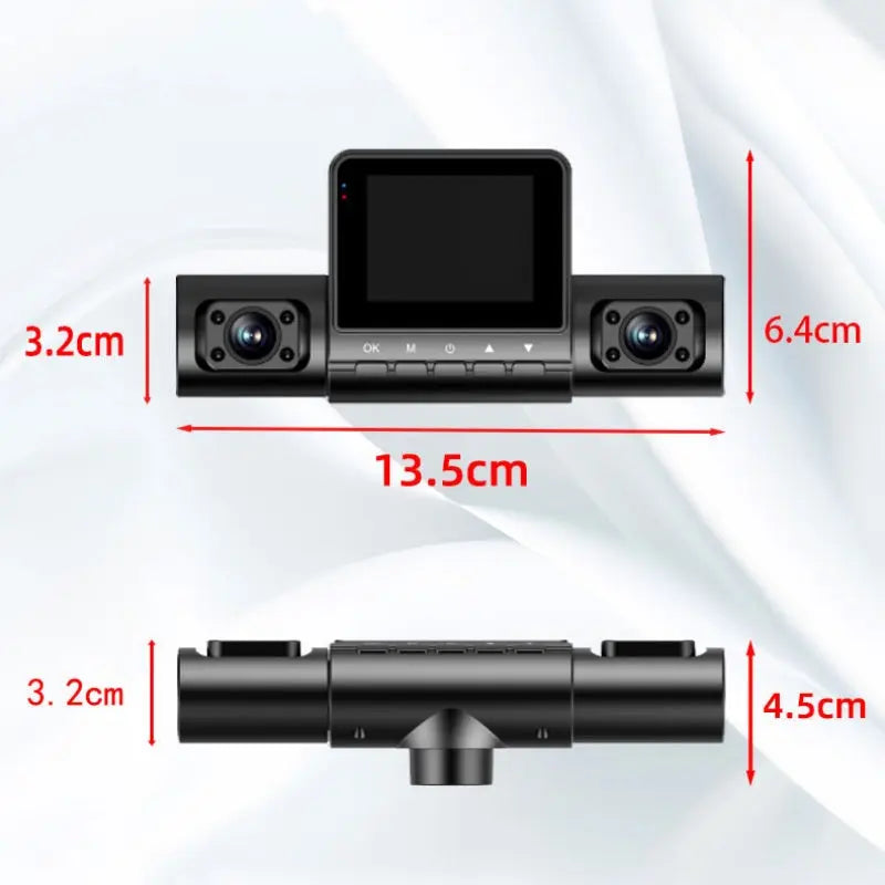 🚘 Begrenzte Zeit halber Preis - 1080P 4 Kanal Autokamera mit Nachtsicht cetaut