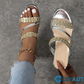 🔥Trendige Keilsandalen mit Kristallverzierung für Damen cetaut