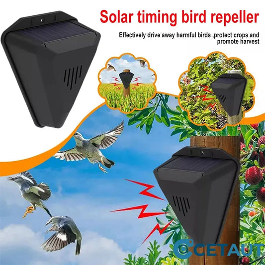 Wasserdichter Solar-Vogelabwehr für den Außenbereich cetaut