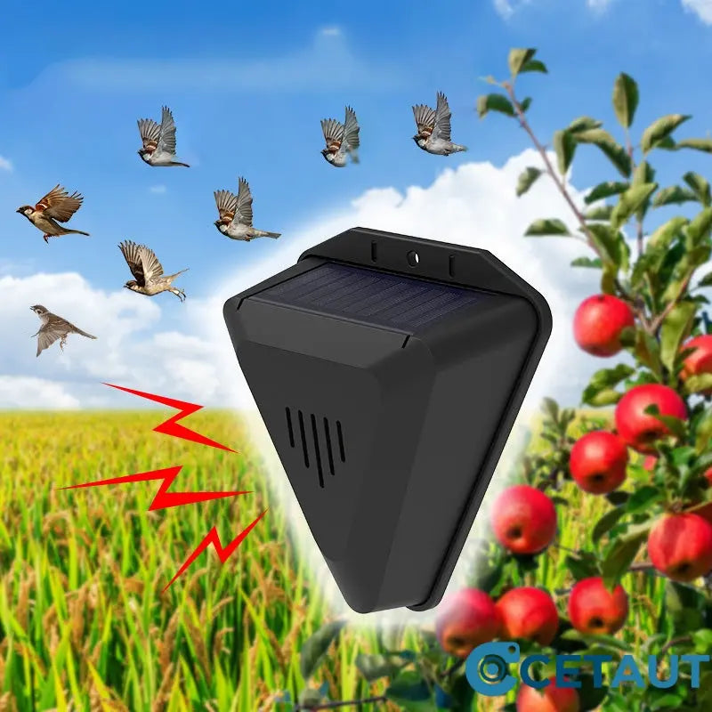 Wasserdichter Solar-Vogelabwehr für den Außenbereich cetaut