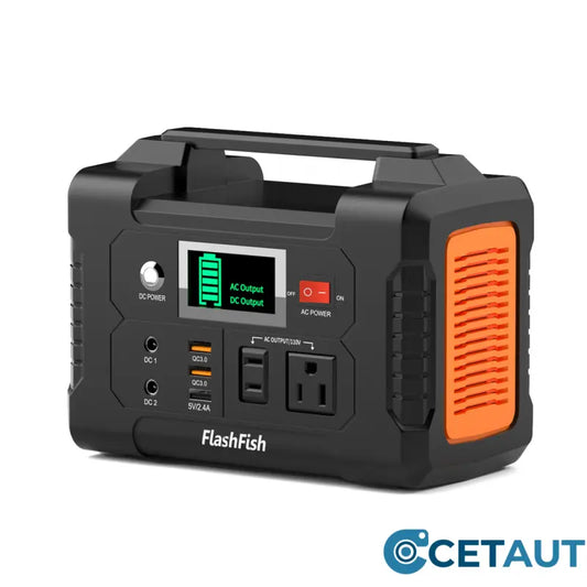 200W Portable Power Station with Display cetaut