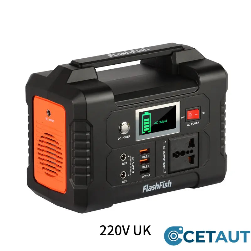 200W Portable Power Station with Display cetaut