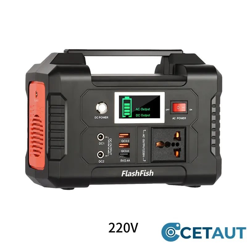 200W Portable Power Station with Display cetaut