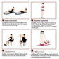 🔥2025 Heißer Verkauf 50 % RABATT✨Bauchtrainer, Sit-Up Trainingsgeräte Bodybuilding Expander Ganzkörpertrainer für Zuhause 6 Tubes Elastische Zugseil Multifunktions-Leg-Exerciser für Fitness Abnehmen Training Yoga cetaut