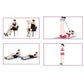 🔥2025 Heißer Verkauf 50 % RABATT✨Bauchtrainer, Sit-Up Trainingsgeräte Bodybuilding Expander Ganzkörpertrainer für Zuhause 6 Tubes Elastische Zugseil Multifunktions-Leg-Exerciser für Fitness Abnehmen Training Yoga cetaut