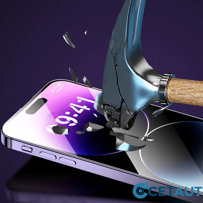 HD Displayschutzfolie für iPhone Serie - Automatische Staubentfernung Installation cetaut