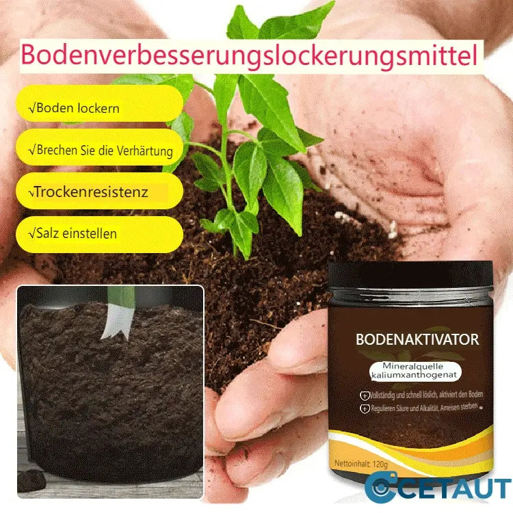 🌱 Blühende Erde, mühelos natürlich – mit ECOCERT -Power🔔 Verbessern Sie Ihren Boden JETZT 🌱Bodenverbesserung cetaut