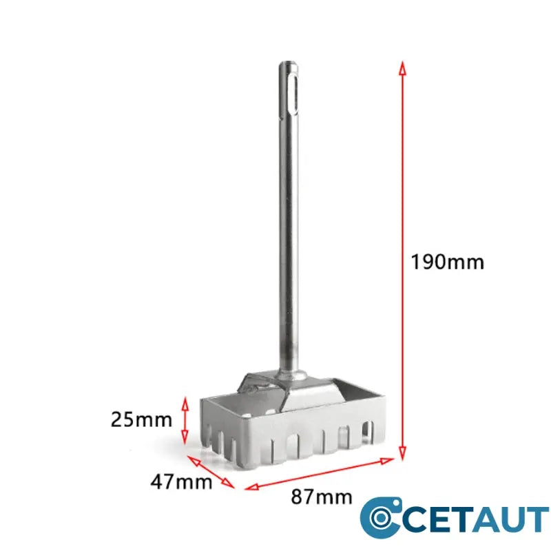 ✨Präzision auf den Punkt gebracht – Ihr Schlüssel zu perfekten Wandöffnungen! 🔧Quadratisches Installationswandstanzartefakt, gehärtet und verschleißfest cetaut
